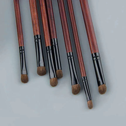 Ultimate Eye Artistry: Anmor 7-Piece Brush Set for Precision & Versatile Blending.