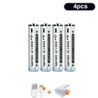 4pcs 600mWh AAA