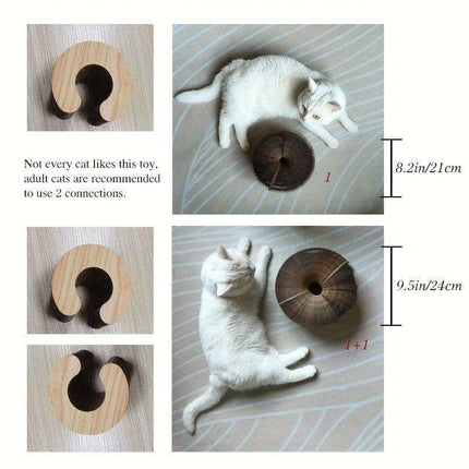 Ultimate Interactive Scratching Post - Engaging Playtime Solution for Indoor Cats - Très Elite