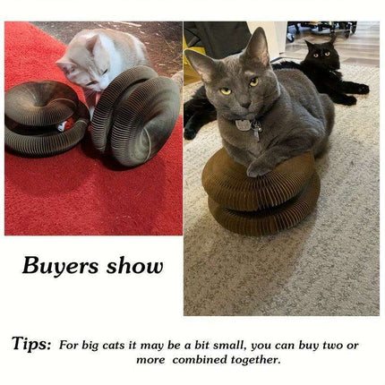 Ultimate Interactive Scratching Post - Engaging Playtime Solution for Indoor Cats - Très Elite