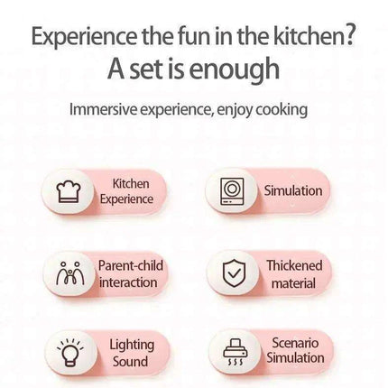 Ultimate Kids' Culinary Playset with 54 Interactive Kitchen Tools