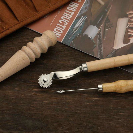 Ultimate Leather Crafting Toolkit - Essential Supplies for DIY Enthusiasts - Très Elite