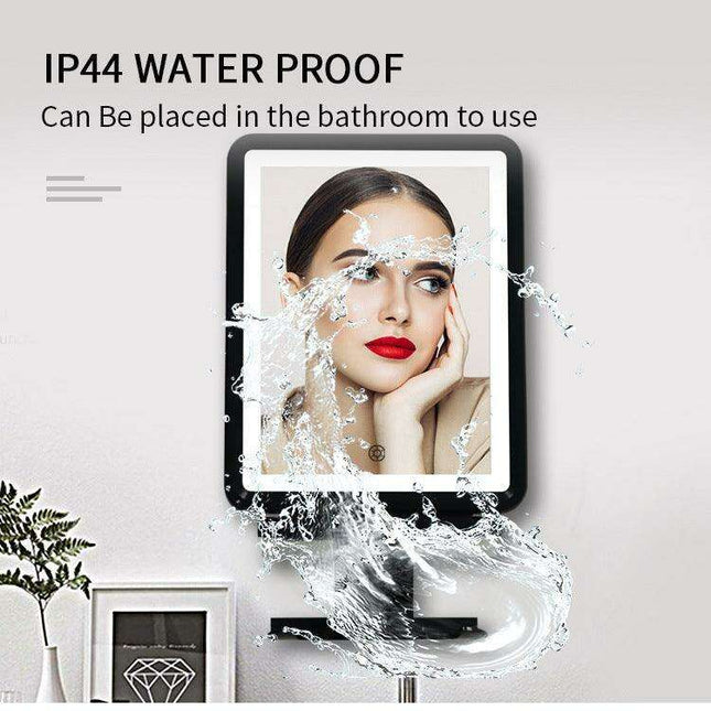 Ultimate Men's LED Grooming Mirror - Style and Precision Anywhere