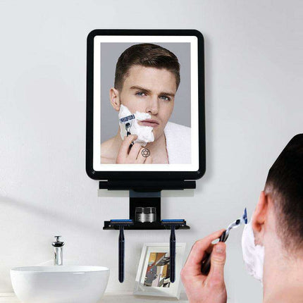 Ultimate Men's LED Grooming Mirror - Style and Precision Anywhere - Très Elite