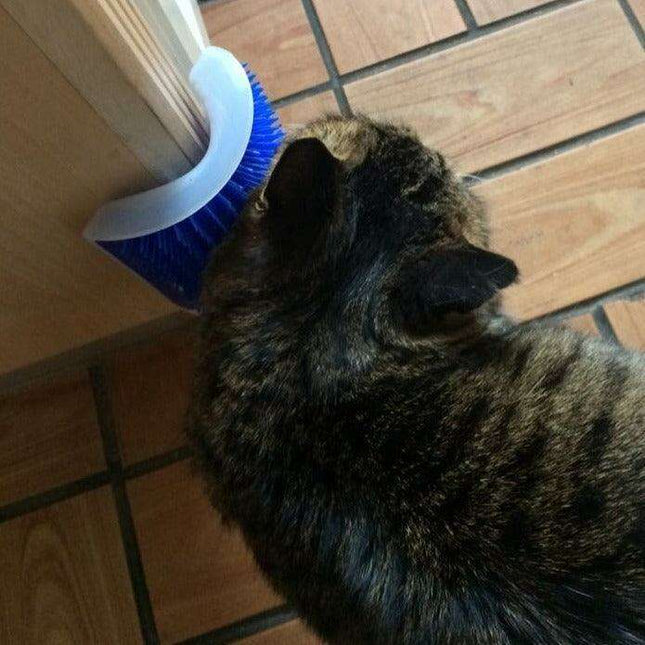 Ultimate Pet Grooming and Relaxation Set with Catnip - Simple Setup for a Fur-Free Space