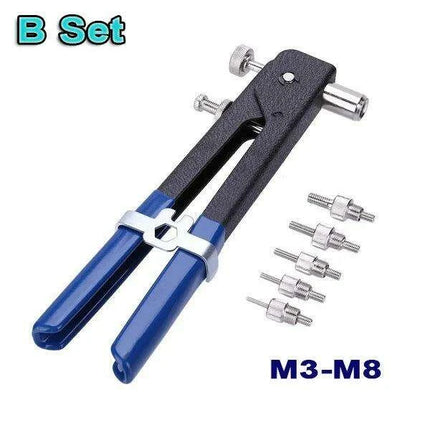 Ultimate Precision Rivet Nut Kit: Complete M3-M8 Stainless Steel & Aluminum Set - Très Elite