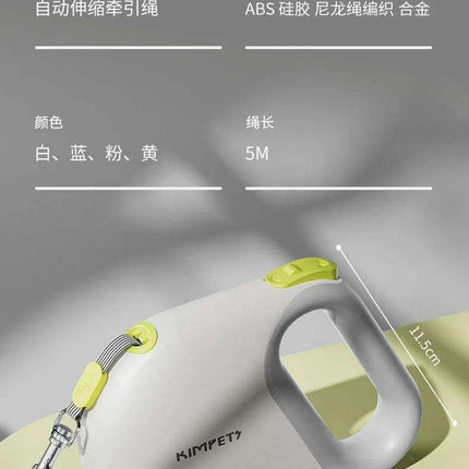 Ultimate Retractable Dog Lead for Safe and Controlled Outdoor Adventures - Très Elite