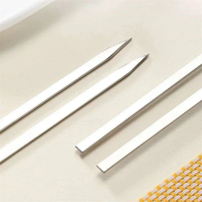 Ultimate Stainless Steel Skewers Set for Perfect Outdoor BBQ Grilling