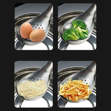 Ultimate Stainless Steel Skimmer Ladle for Effortless Kitchen Straining - Très Elite