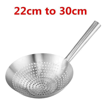 Ultimate Stainless Steel Strainer Collection - Essential Kitchen Tool Set with Ergonomic Handles and Multiple Sizes - Très Elite