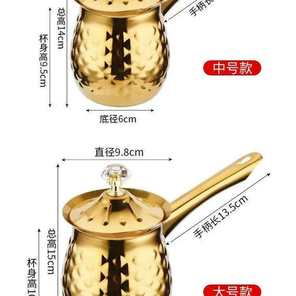 Ultimate Stainless Steel Versatile Cooking and Beverage Cup Set - Très Elite