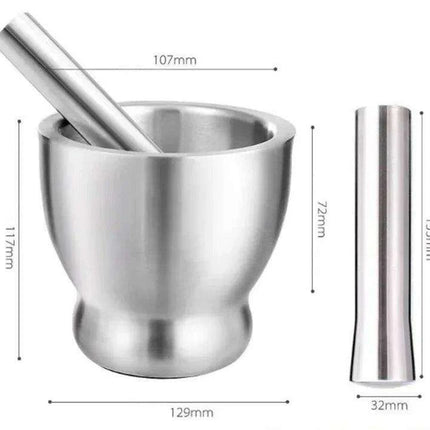 Ultimate Vegetable Masher - Premium Stainless Steel Tool for Perfectly Smooth Mash - Très Elite