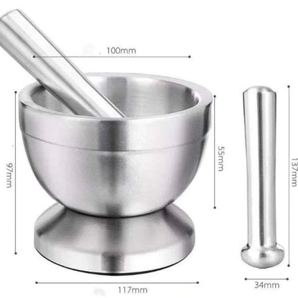 Ultimate Vegetable Masher - Premium Stainless Steel Tool for Perfectly Smooth Mash - Très Elite