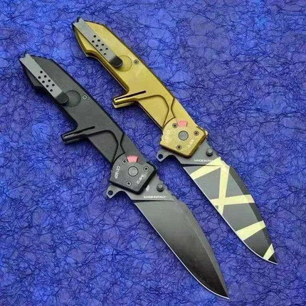 Ultimate Wilderness Folding Survival Knife - Très Elite