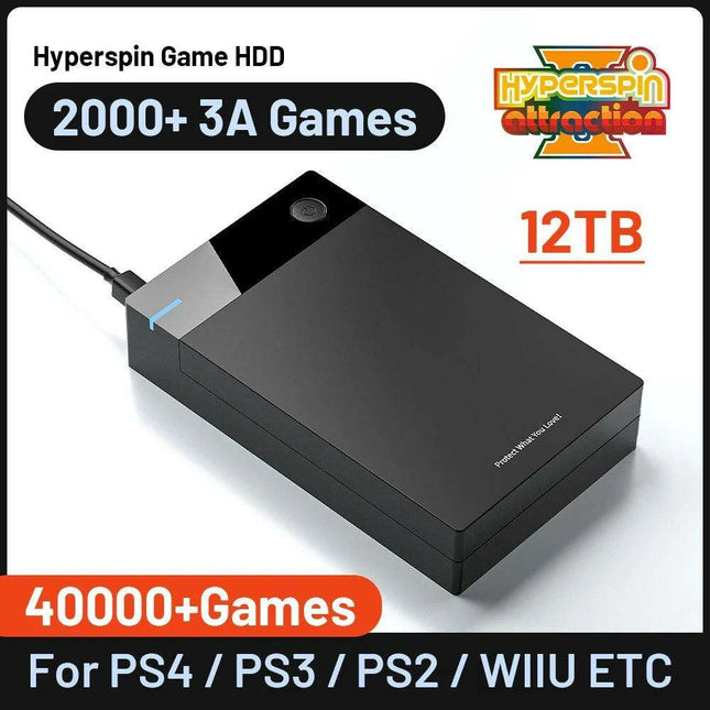 Ultra 12TB Retro Gaming Collection: 40,000+ Timeless Classics for Multiple Platforms