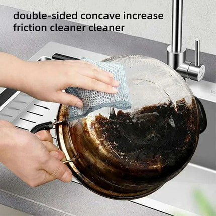 Ultra-Durable Double-Layer Microfiber Cleaning Cloths - Non-Scratch Dish Rags for Home and Kitchen, Available in Sets of 5/10/15/20 - Très Elite