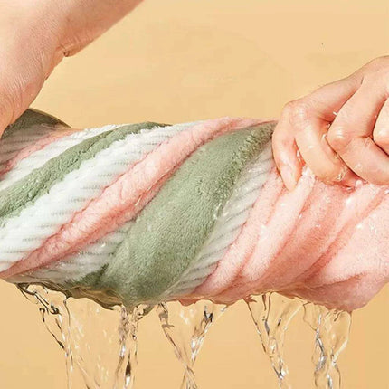 Ultra-Fast Microfiber Hair Drying Cap for Women - Elegant Absorbent Towel Turban - Très Elite