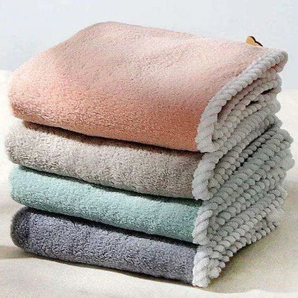 Ultra-Fast Microfiber Hair Drying Cap for Women - Elegant Absorbent Towel Turban - Très Elite