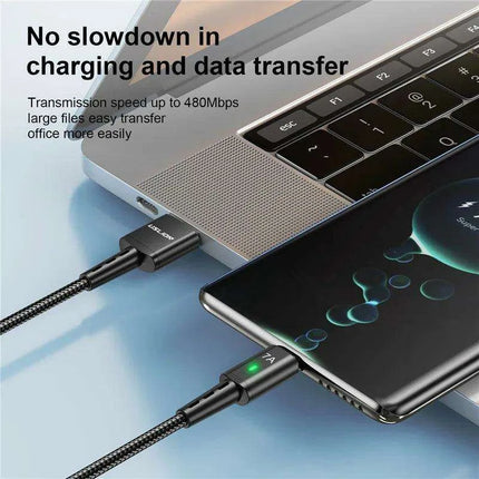 Ultra-Fast USB C Charging and Data Transfer Cable for MacBook, Xiaomi, Samsung, Huawei - Reliable Performance and Compatibility - Très Elite