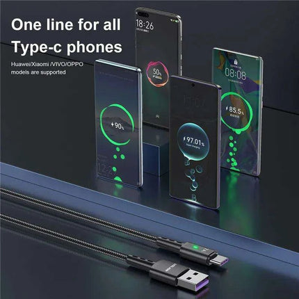 Ultra-Fast USB C Charging and Data Transfer Cable for MacBook, Xiaomi, Samsung, Huawei - Reliable Performance and Compatibility - Très Elite