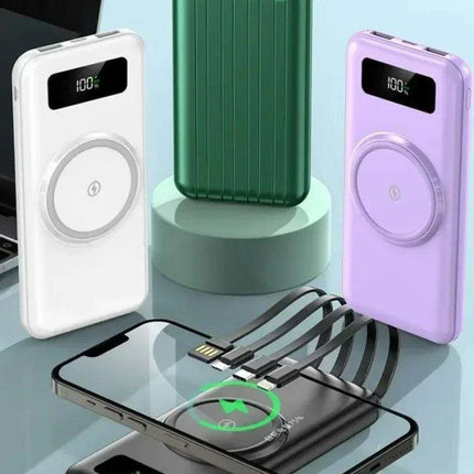 Ultra-High Capacity 200000 mAh Wireless Charger with Rapid Charging and LED Indicator - Your Ultimate Power Companion - Très Elite
