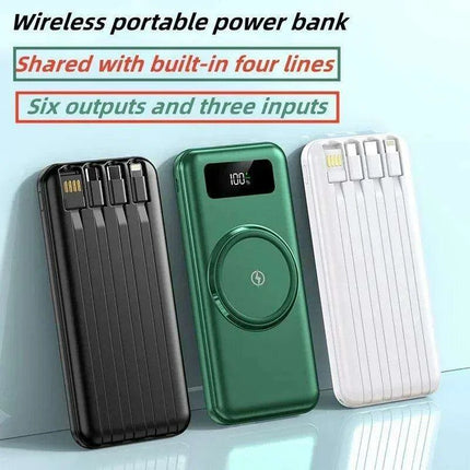 Ultra-High Capacity 200000 mAh Wireless Charger with Rapid Charging and LED Indicator - Your Ultimate Power Companion - Très Elite