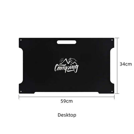 Ultra-Lightweight Aluminum Camping Folding Table for Outdoor Fun..