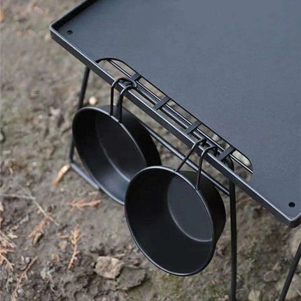 Ultra-Lightweight Aluminum Camping Folding Table for Outdoor Fun - Très Elite