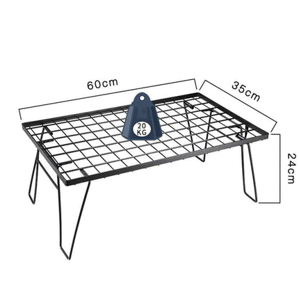 Ultra-Lightweight Aluminum Camping Folding Table for Outdoor Fun..