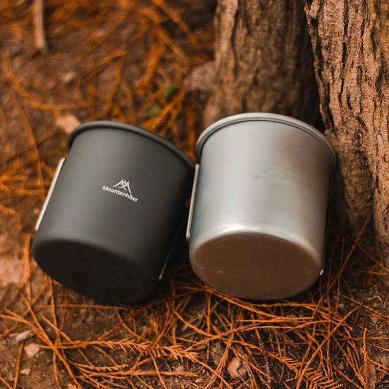 Ultralight Titanium Travel Mug by Widesea - Essential Drinkware for Outdoor Enthusiasts - Très Elite