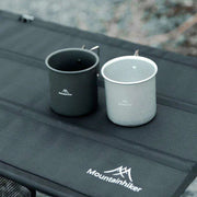 Ultralight Titanium Travel Mug by Widesea - Essential Drinkware for Outdoor Enthusiasts - Très Elite