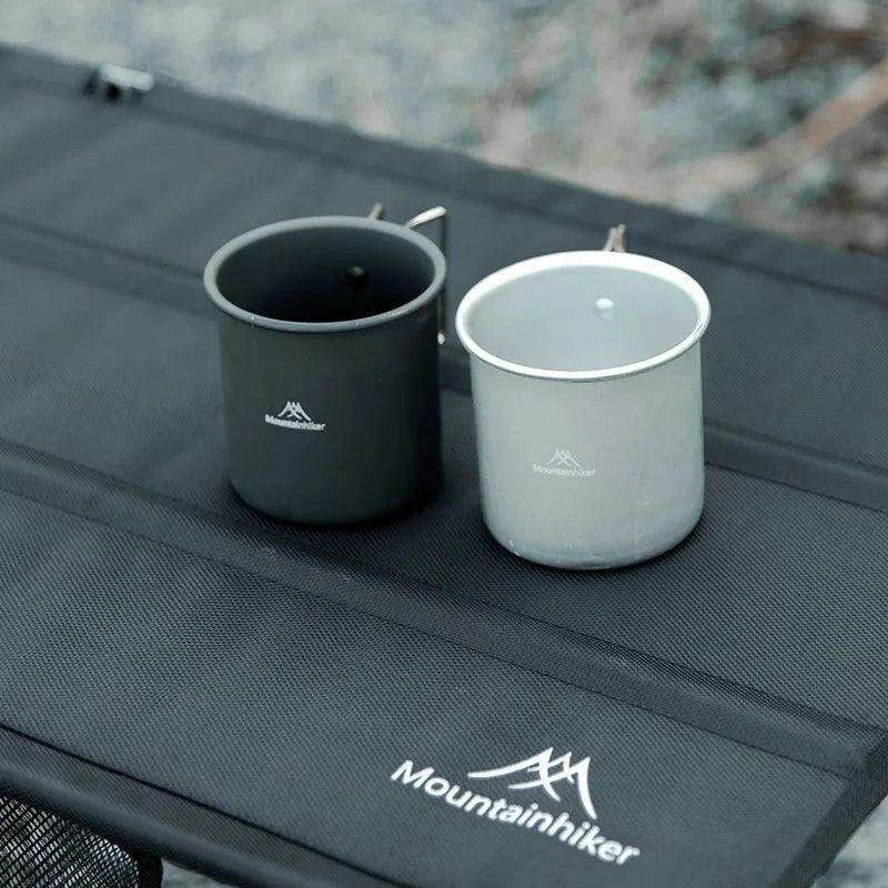 Ultralight Titanium Travel Mug by Widesea - Essential Drinkware for Outdoor Enthusiasts - Très Elite