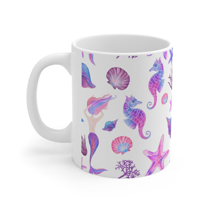 Undersea Harmony Porcelain Coffee Mug