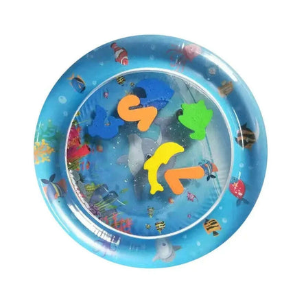 Underwater Adventure Inflatable Baby Play Mat - Fun Water Toy for Newborns and Infants - Très Elite