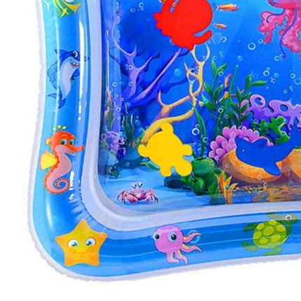 Underwater Adventure Inflatable Baby Play Mat - Fun Water Toy for Newborns and Infants - Très Elite