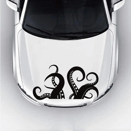 Underwater Elegance: Octopus Tentacle Vinyl Wall Decals
