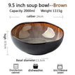 Brown / 9.5 inches