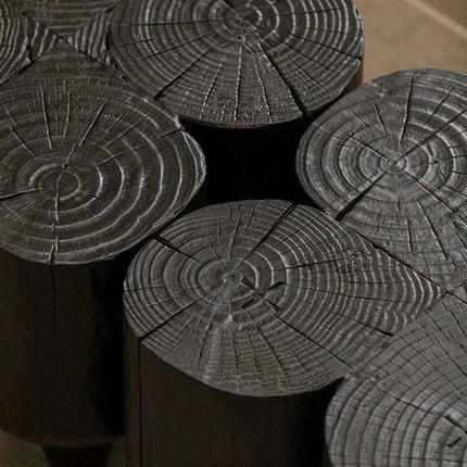 Unique Irregular Luxury Wooden Coffee Tables - Minimalist Side Tables with Complimentary Shipping for Stylish Home Decor - Très Elite