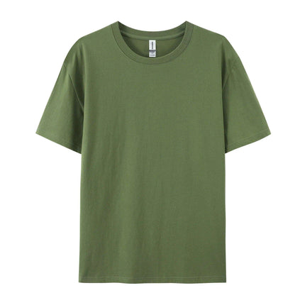 Unisex 280g Cotton Crewneck T-shirt - 20 Vibrant Colors Available, Short Sleeve Loose Fit - Très Elite