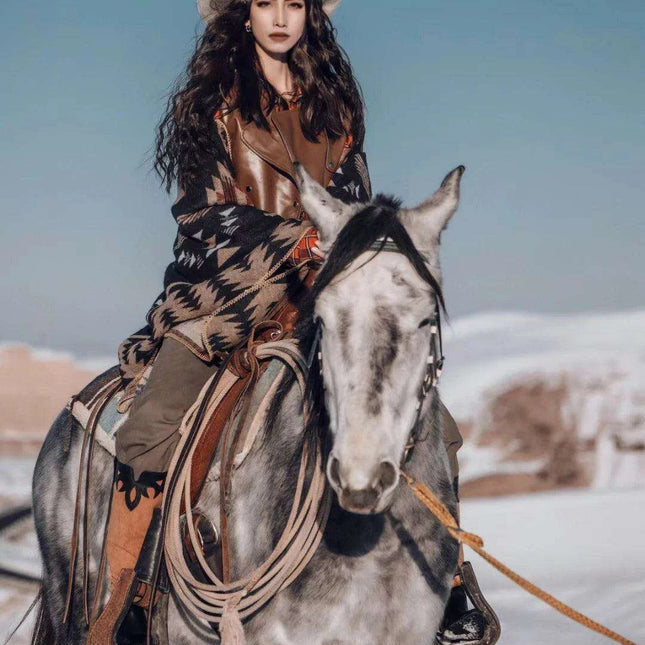 Unisex Wide Brim Hollow Straw Cowboy & Cowgirl Sun Hat - Adjustable Fit 55-61cm