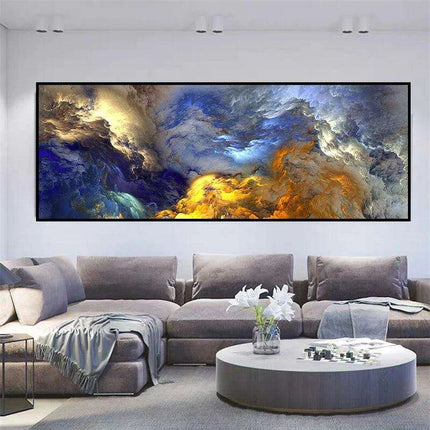 Urban Expressionism: Stunning Abstract Canvas Art for Modern Interiors - Très Elite
