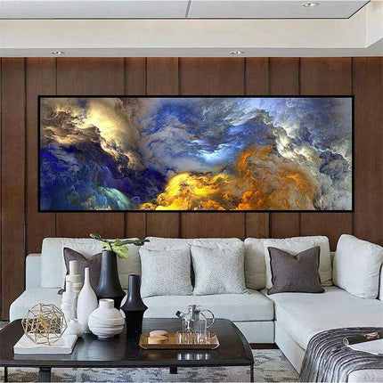 Urban Expressionism: Stunning Abstract Canvas Art for Modern Interiors - Très Elite