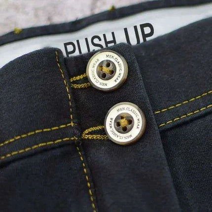 Urban Glam Black Sequin Plaid Skinny Jeans - Chic Street Style