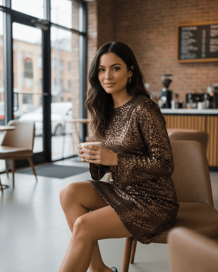 Short dress model 221100