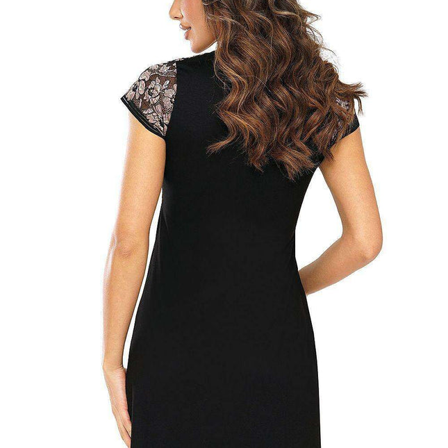 VIOLETTA Floral Embroidery Nightgown