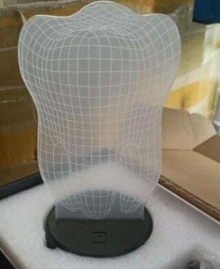 Valentines Day Gift Hands Holding Love 3D Night Light..