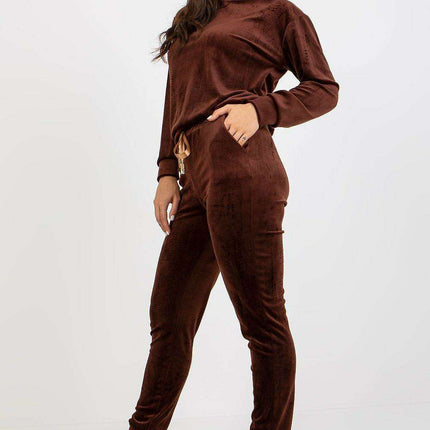 Velour Parisian Lounge Set Velvet Coord Women Collection - Très Elite