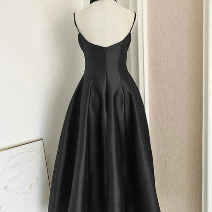 Velvet Evening Gown with Unique Patchwork and Zipper Closure - Très Elite