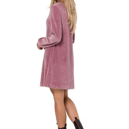 Velvet Vibe V-Neck Dress - Très Elite