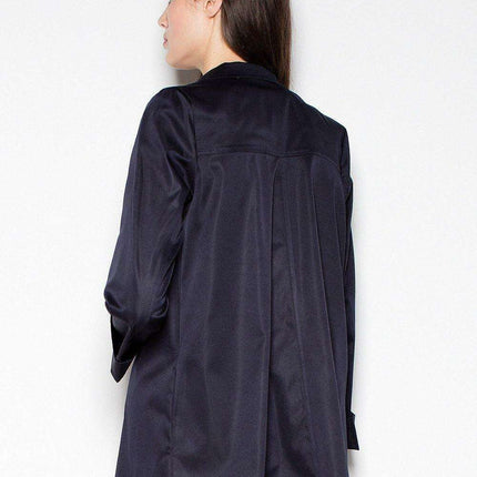 Venaton Classic Open-Front Coat - Embrace Effortless Sophistication - Très Elite